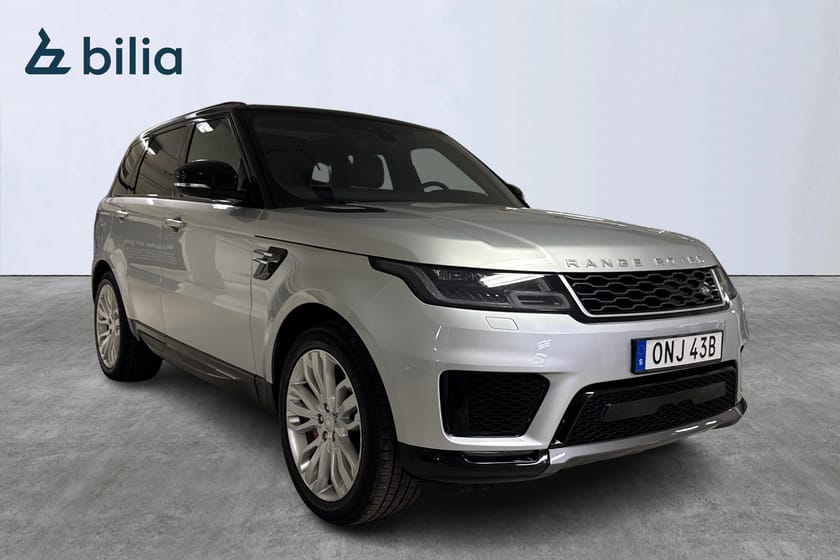Bild 1 av Land Rover Range Rover Sport P400e PANORAMATAK luftfjädring