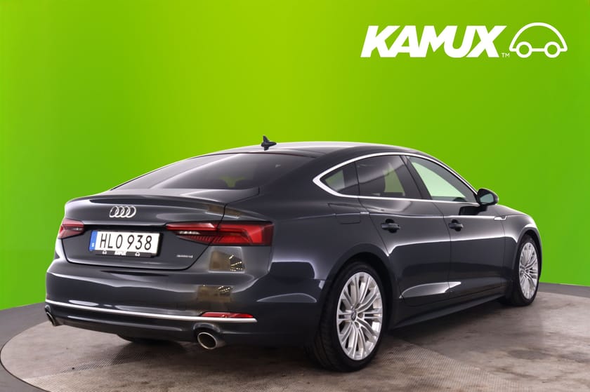 Bild 4 av Audi A5 Sportback 45 TFSI quattro 245hk Cockpit Navi Drag B&O Värm Keyless Adpt Farthållare