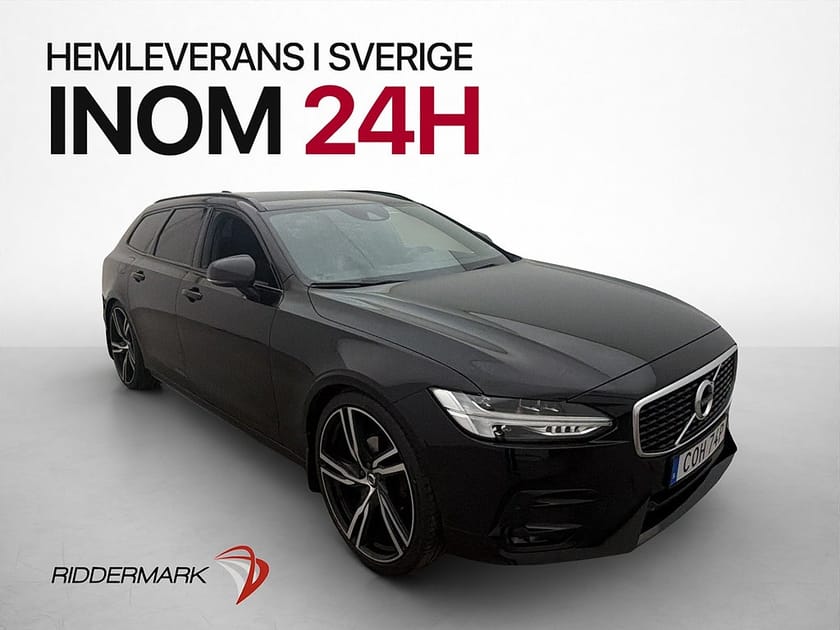 Bild 1 av Volvo V90 D3 R-Design VOC Värmare Kamera Navi Halvskinn Drag