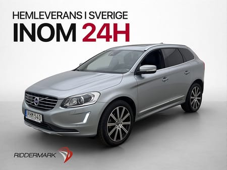 Volvo XC60 Poletsar D4 AWD Summum Pano Kamera Drag En-Bruk