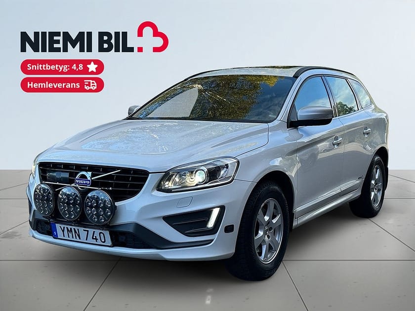Bild 1 av Volvo XC60 D4 AWD R-Design/Drag/SoV-Däck/MoK/D-värm/B-Kamera/Pano