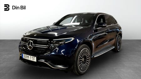 Mercedes-Benz EQC 400 4MATIC 408hk AMG Line/HUD/Dragkrok/S+V-hjul