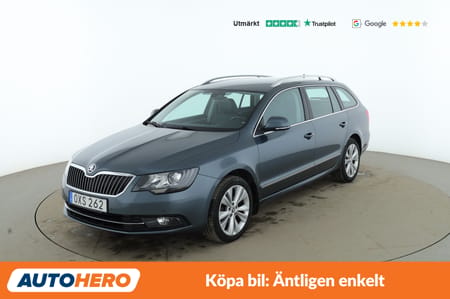 Škoda Superb Kombi 2.0 TDI DSG Elegance / Värmare, Drag