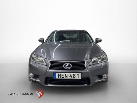 Lexus GS 300h 2.5 CVT 223hk Kamera M/K-Värm Keyless AC