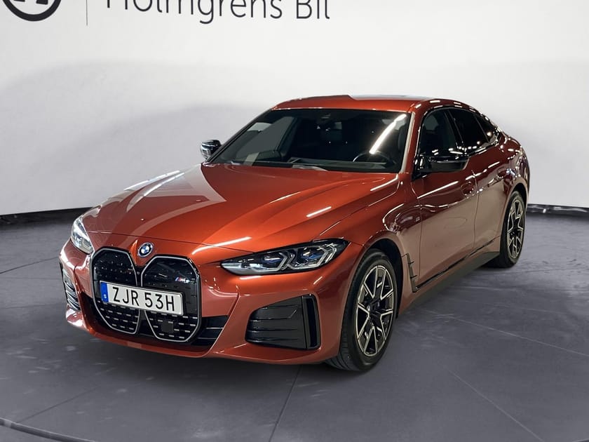 Bild 1 av BMW i4 M50 xDrive Gran Coupé Fully Charged Drag Laserlight Adaptiv Farthållare 360 Kamera Komfortöppning HiFi