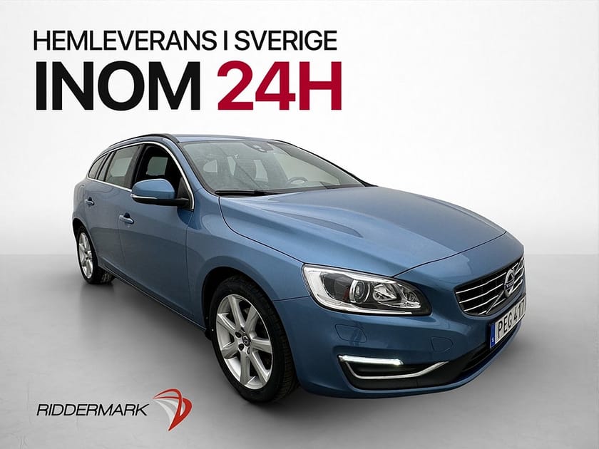 Bild 1 av Volvo V60 D3 150hk Momentum Värmare Rattvärme Halvskinn