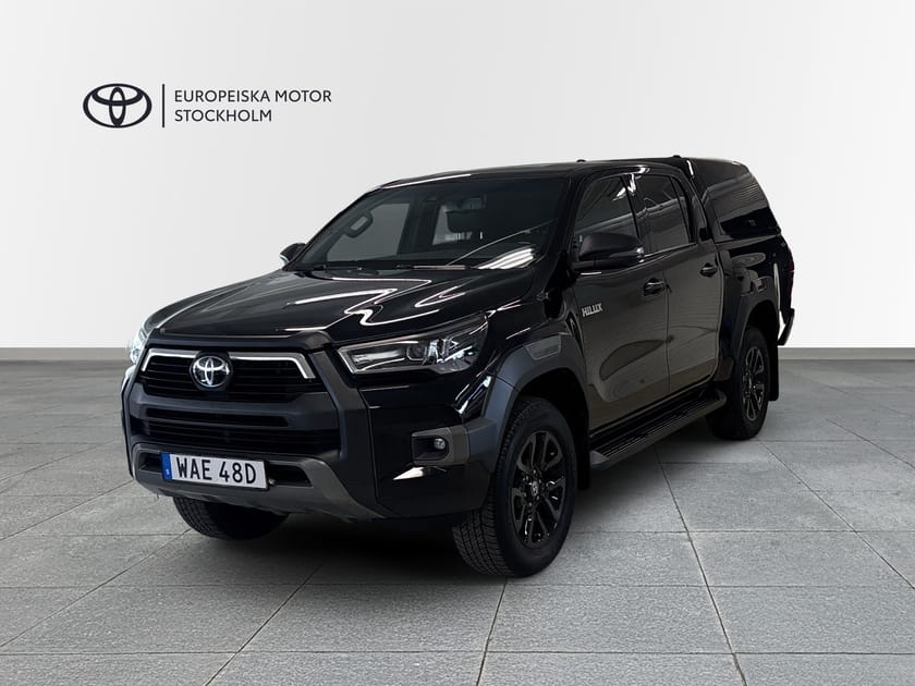 Bild 1 av Toyota Hilux Dubbelhytt 2,8 D-4D 4WD AUTOMAT INVINCIBLE V-HJUL KÅPA