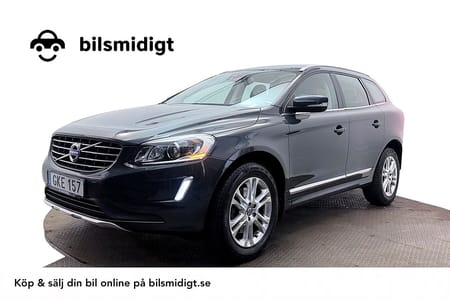 Volvo XC60 D4 AWD Summum Business Drag Navi Läder Stolminne Värmare