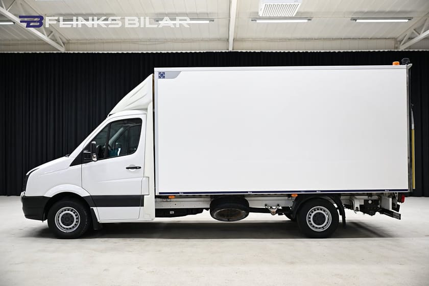 Bild 3 av Volkswagen Crafter Chassi 163HK Volymskåp|Bakgavellyft|Sidodörr|Lågmil|Leasbar
