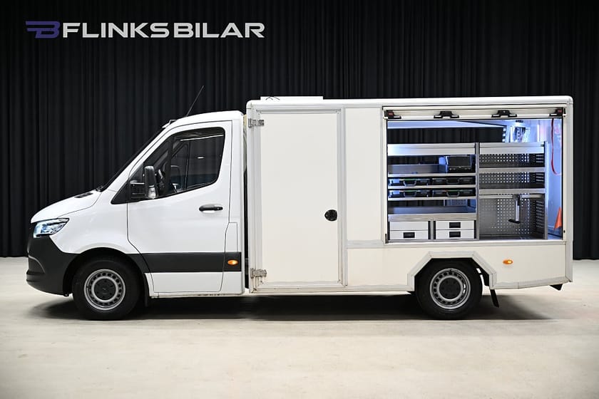 Bild 5 av Mercedes-Benz Sprinter 316 CDI Chassi 7G+ Automat|Servicebil|Aluca-Inredd|Solceller