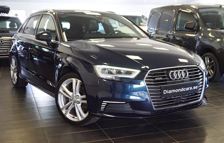 Audi A3 Sportback e-Tron 1.4 TFSI S Tronic Pono B-kamera Navi helskinn