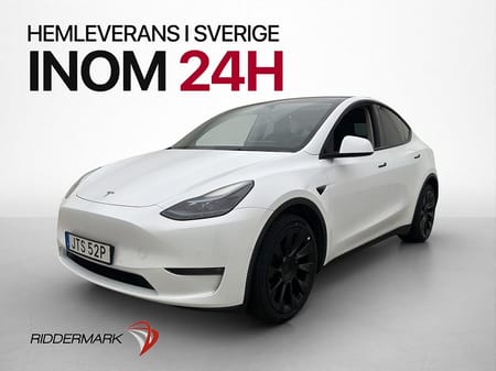 Tesla Model Y Long Range AWD Drag Autopilot Pano Rattvärme