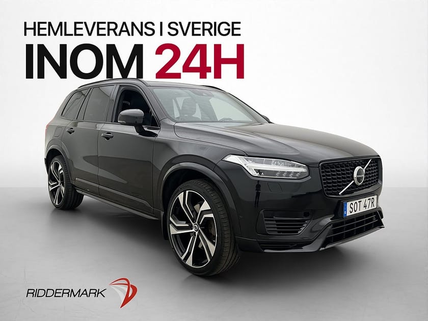 Bild 1 av Volvo XC90 Recharge T8 AWD R-Design 7-Sit Pano Luft B&O Drag