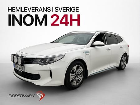 Kia Optima Sport Wagon Plug-in Hybrid PHEV H/K Skinn 360° CarPlay Drag 205h