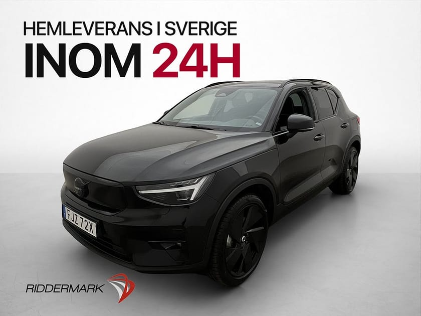 Bild 1 av Volvo EX40 Twin Motor Performance Ultra Black Edt Pano H/K