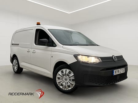 Volkswagen Caddy Cargo Maxi 4M Värm Drag Kamera CARPLAY Moms