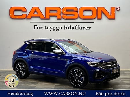 Volkswagen T-Roc R 2.0 TSI 4Motion Beats Carplay Cockpit B-kamera Drag