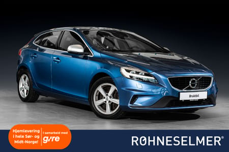 Volvo V40 T2 R-Design Cruise Skinn Dab Blåtann LED
