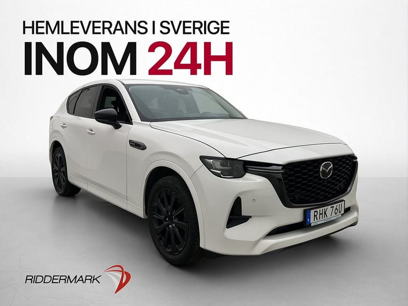 Bild 1 av Mazda CX-60 PHEV AWD Homura Pano BOSE 360° HUD Dragkrok