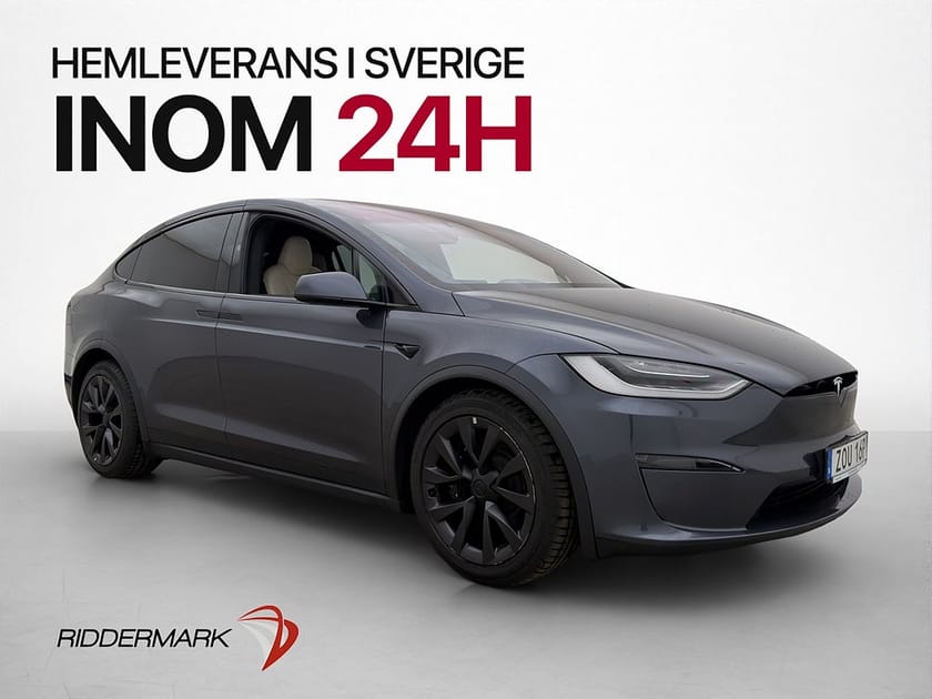Bild 3 av Tesla Model X 6 Sits Drag Luftfjäd Yoke AP MOMS Svensksåld