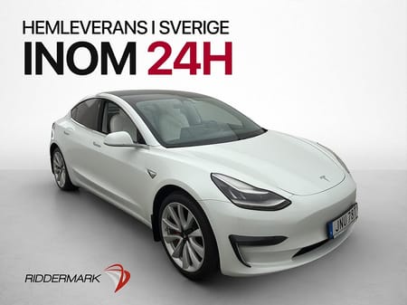 Tesla Model 3 Long Range AWD Autopilot Ljus interiör