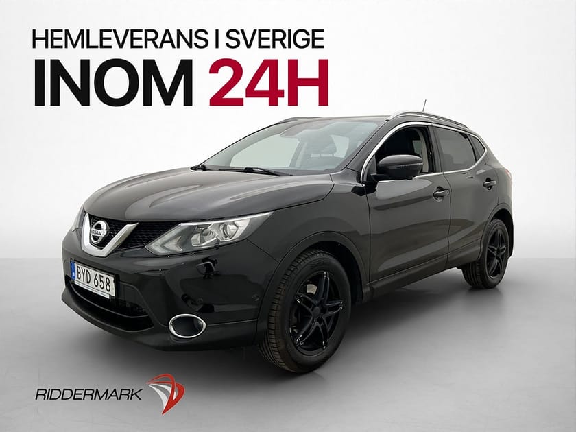 Bild 3 av Nissan Qashqai 1.6 dCi Tekna Pano 360° Navi Delskinn Keyless