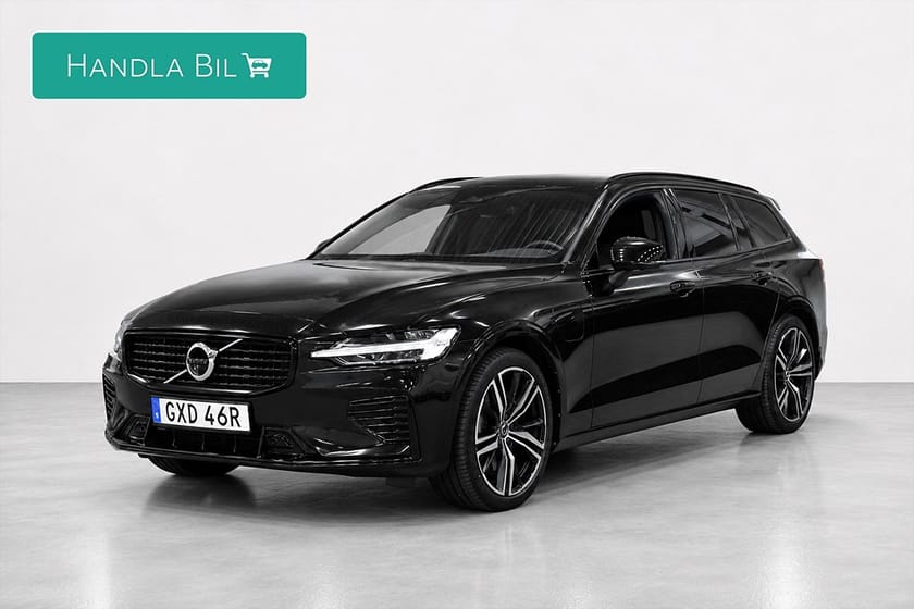 Bild 1 av Volvo V60 Recharge T6 350hk AWD VOC R-design Drag B-kam AdaptivF Rattv Navi