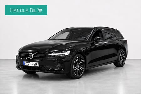 Volvo V60 Recharge T6 350hk AWD VOC R-design Drag B-kam AdaptivF Rattv Navi