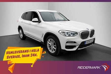 BMW X3 xDrive20i 184hk X-Line Navi Värmare Drag Halvskinn