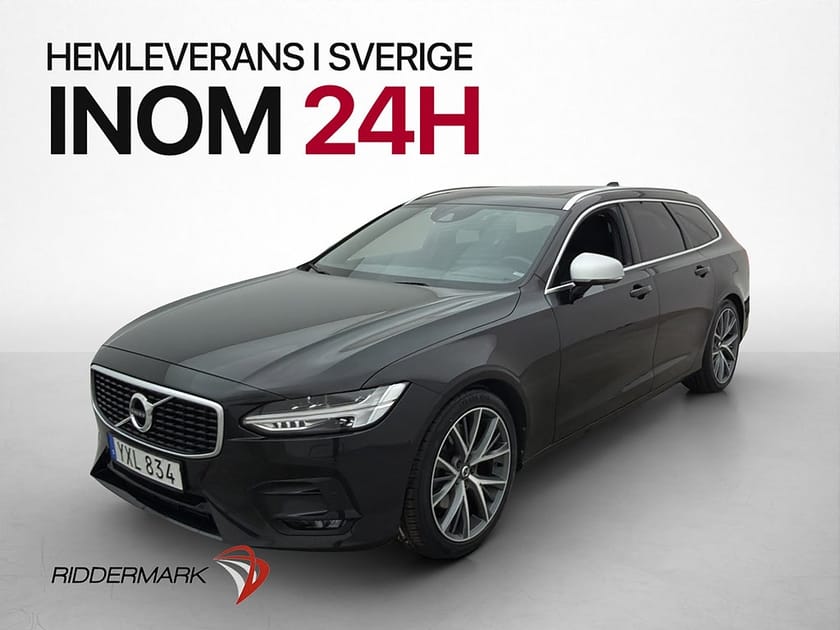 Bild 3 av Volvo V90 D4 190hk AWD R-Design Pano Värmare Alcantara Navi