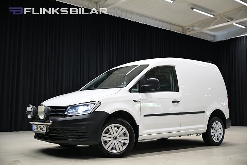 Bild 1 av Volkswagen Caddy Van 4Motion 122HK Inredd|Dubbelgolv|Drag|Värmare|Leasbar