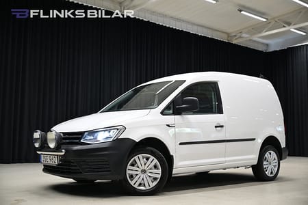 Volkswagen Caddy Van 4Motion 122HK Inredd|Dubbelgolv|Drag|Värmare|Leasbar