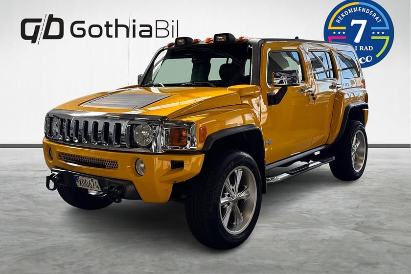 Bild 1 av Hummer H3 3.5 Automat med Endast 5500 mil Panorama