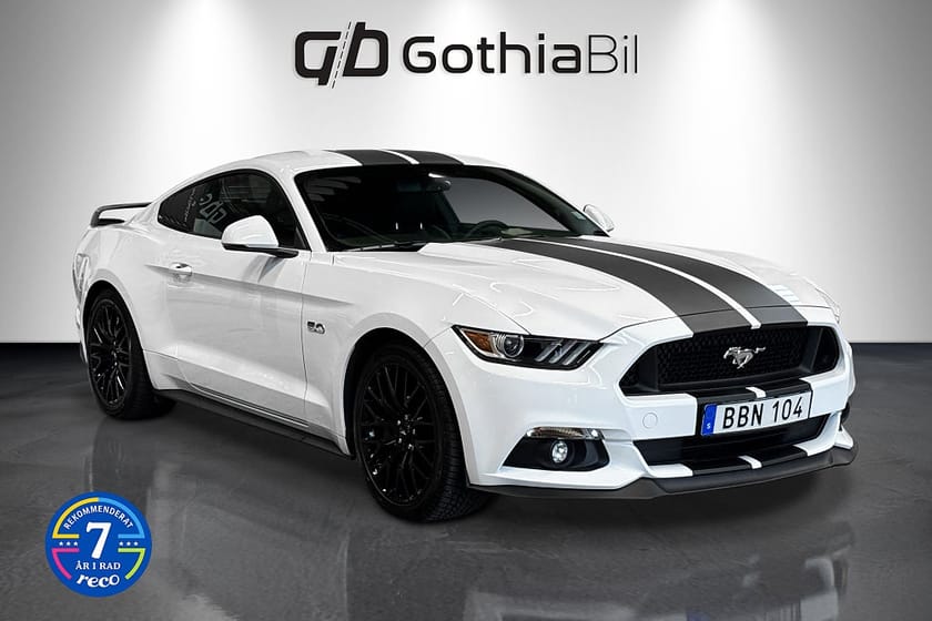 Bild 3 av Ford Mustang GT 5,0 V8 SHAKER Trend Sync2 421hk Nybes Nyservad