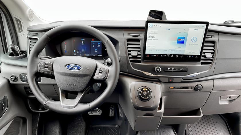 Bild 4 av Ford Transit 350 TREND L3H2 165hk | Dragkrok | inklädnad skåp|