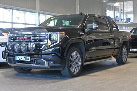 GMC Sierra 1500 Dubbelhytt 3.0 Duramax Denali Reserve 22" HUD BOSE