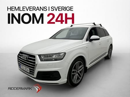 Audi Q7 50 TDI quattro Q S Line Cockpit BOSE 360° Skinn Luftfjädring