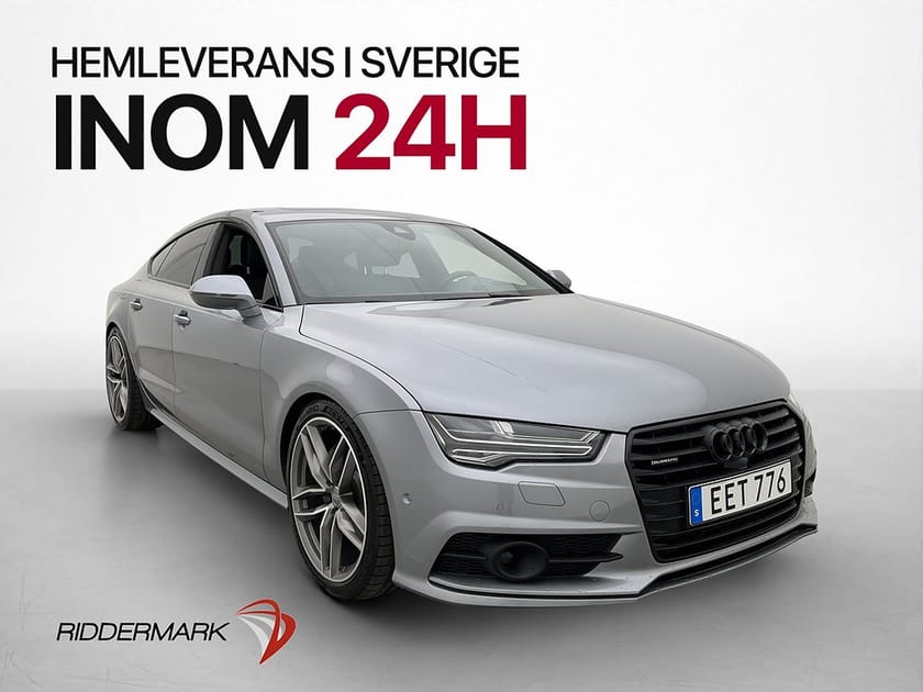 Bild 3 av Audi A7 Sportback 3.0 TDI V6 S-Line BOSE Taklucka HUD Kamera