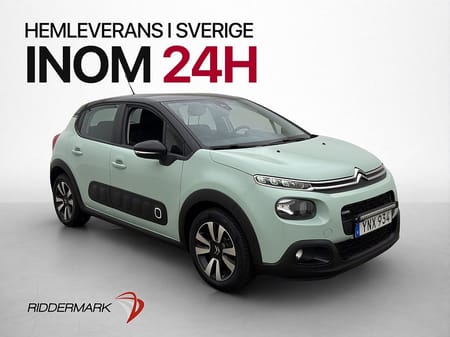 Citroën C3 1.2 PureTech 110hk Bluetooth Farthållare CarPlay