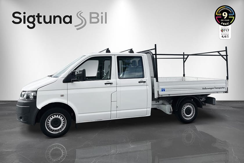 Bild 3 av Volkswagen Transporter Chassi Dubbelhytt T28 2.0 CNG / Flak / Drag