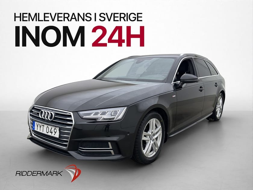 Bild 1 av Audi A4 Avant 2.0 TDI Q S-Line B&O Cockpit Matrix Kamera Värm Drag