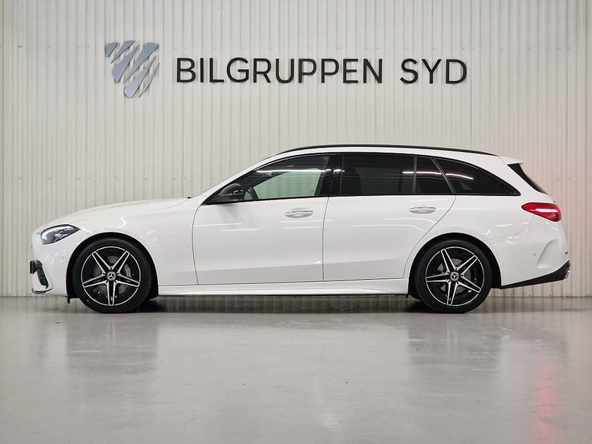 Bild 5 av Mercedes-Benz C 220 T d 9G-Tronic AMG|Night|Dragkrok|360°|MOMS