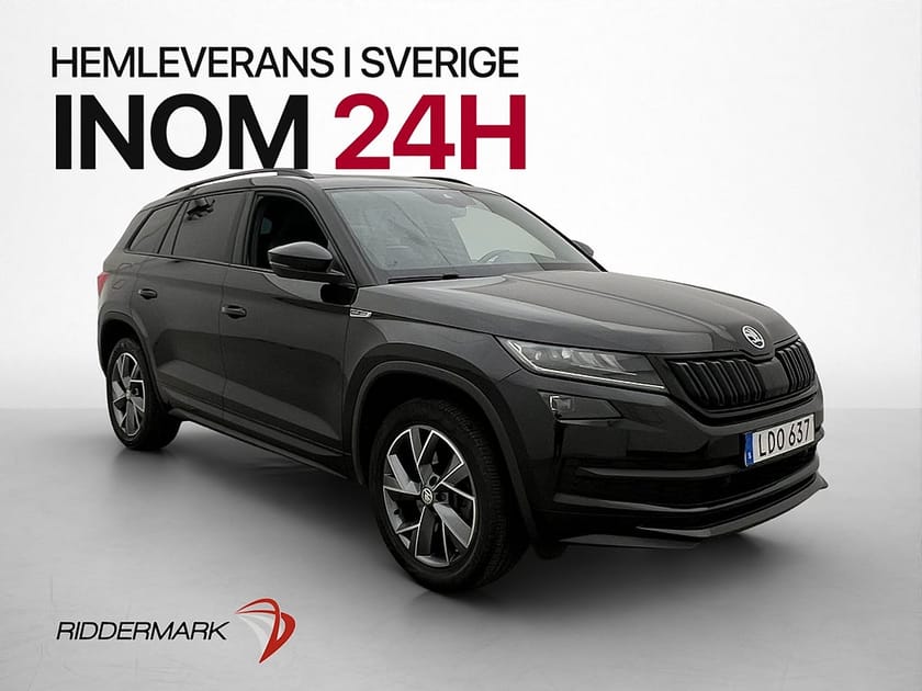 Bild 1 av Škoda Kodiaq Skoda 2.0 TDI 4x4 Sportline Pano 7-sits Drag Navi