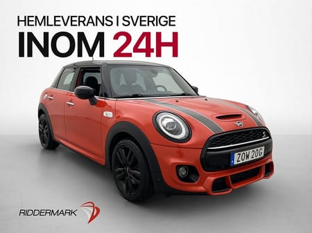 MINI Cooper S 192hk 5-dörrars JCW Cockpit P-Sensorer Skinn