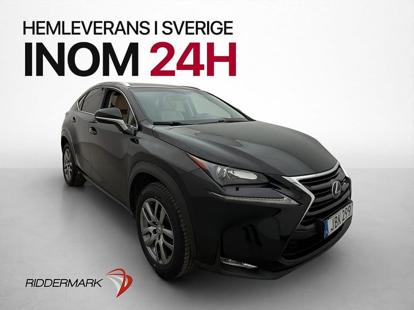 Bild 1 av Lexus NX 300h AWD 197hk Kamera Skinn Navi P-Sensorer