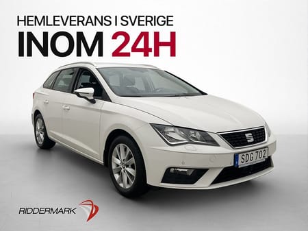 SEAT Leon ST 1.6 TDI 115hk Style Dragkrok Sensorer BT