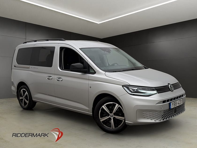 Bild 1 av Volkswagen Caddy Maxi California Värmare Drag Säng Minikök