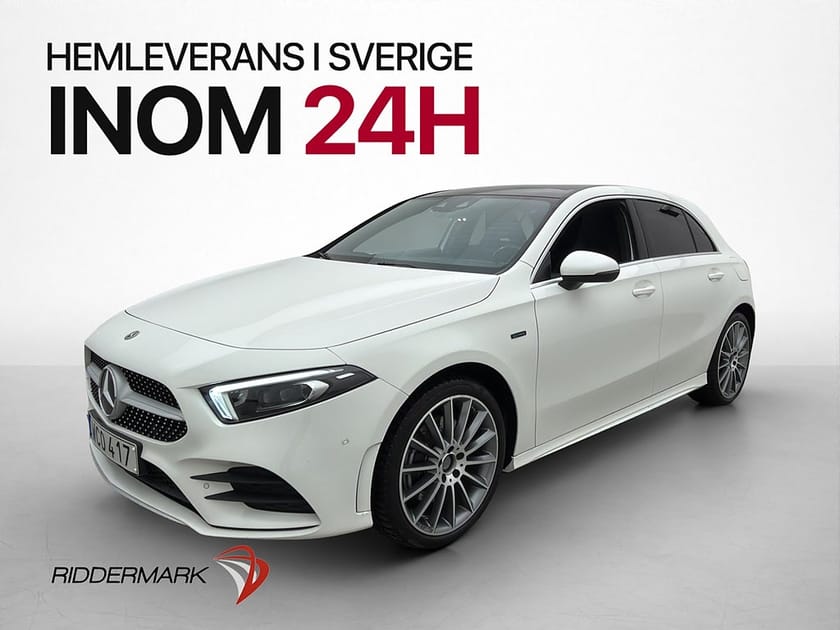 Bild 3 av Mercedes-Benz A 250 e AMG Panorama Wide Värmare Kamera