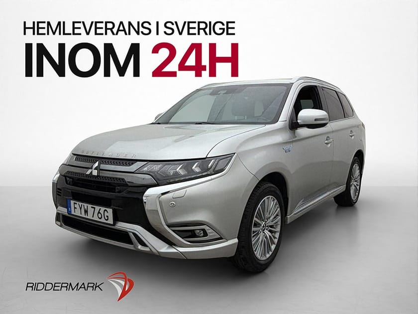 Bild 3 av Mitsubishi Outlander PHEV 4WD 224hk Business X 360° Skinn
