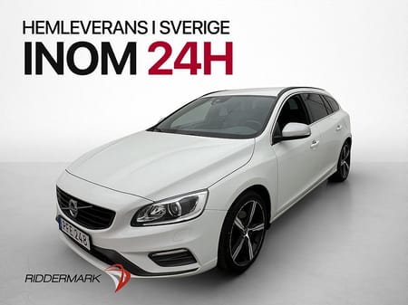 Volvo V60 D2 R-Design Sensorer Värmare Halvskinn Rattvärme